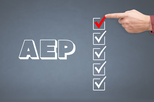 housekeeping tips for wrapping up AEP